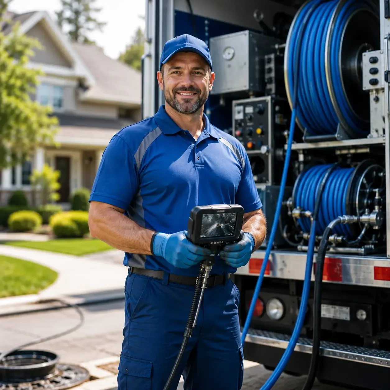 Local outdoor drain cleaning specialists in Milledgeville, OH